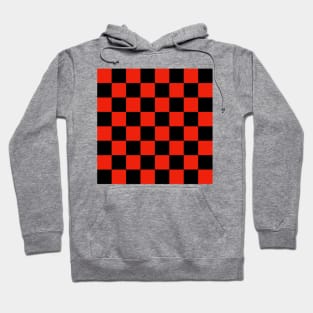 Red Checker Hoodie